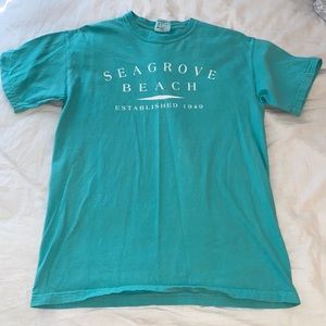 Seagrove aqua blue t-shirt